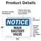 Signmission Main Shutoff Valve, 24 in W x Rectangle, Vinyl Decal OS-2PACK-NS-D-1824-L-14096 - alternate 5